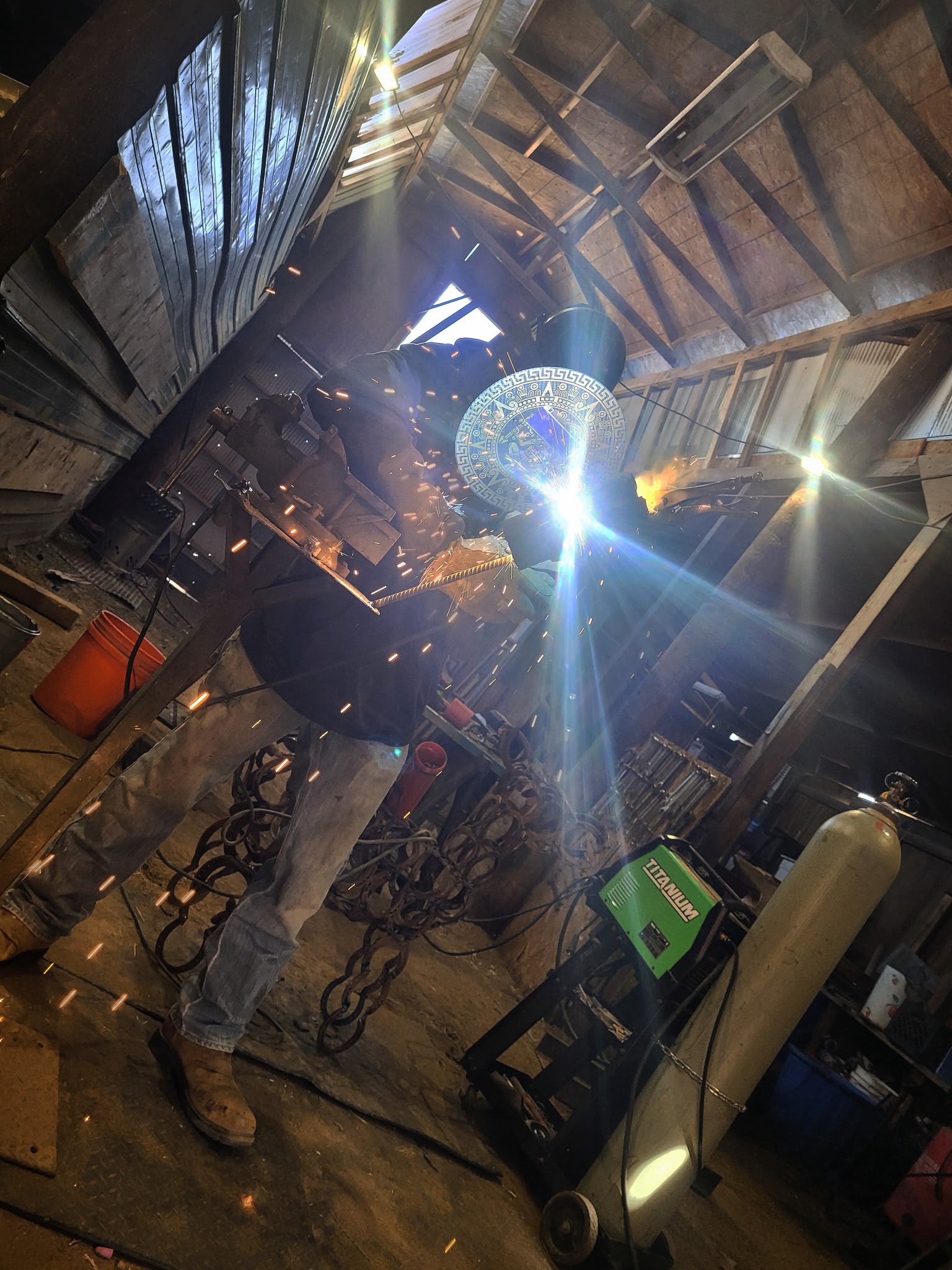 Custom welded gate and frame fabrication